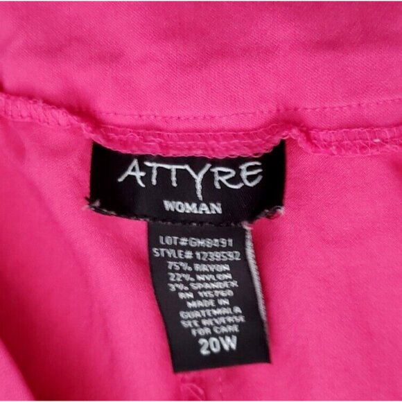 Attyre Woman Bright Pink Skort 20W - Picture 5 of 7